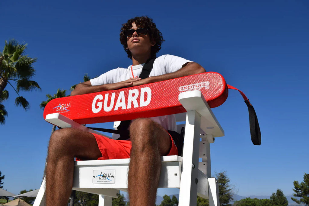 Aquamentor 72" Lifeguard Chair - Stable Lifesaving Platform