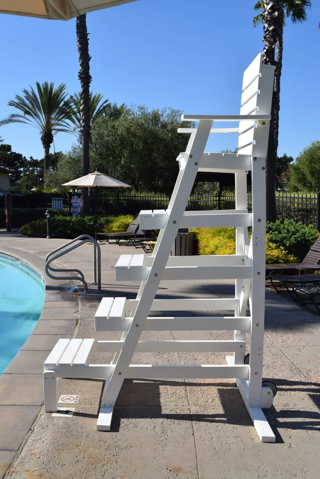 Aquamentor 72" Lifeguard Chair - Stable Lifesaving Platform