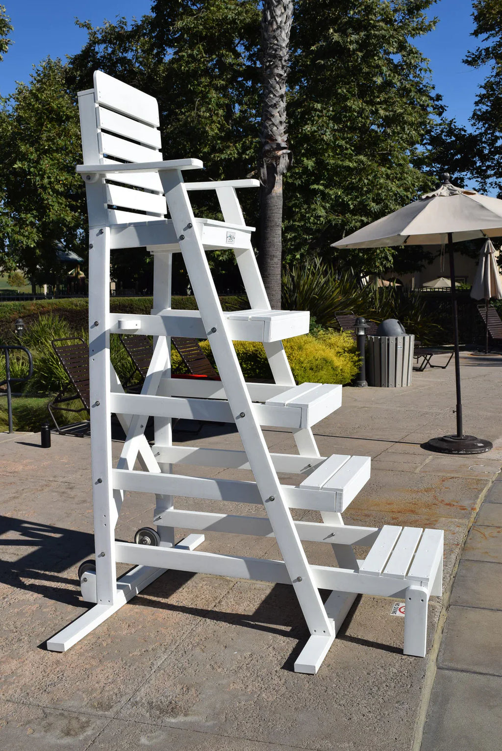 Aquamentor 72" Lifeguard Chair - Stable Lifesaving Platform