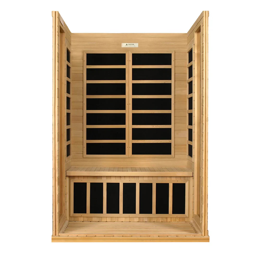 Dynamic "Versailles" 2 Person EMF Far IR Sauna (DYN-6202-03)