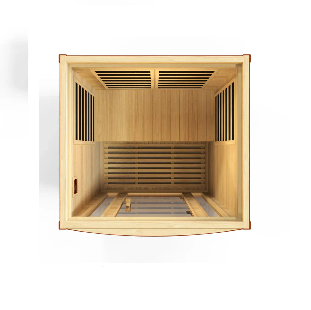 Dynamic "San Marino" 2 Person EMF - Far Infrared Sauna (DYN-6206-01)