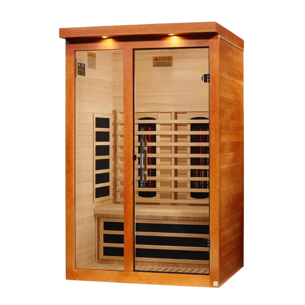 Dynamic "Llumeneres" 2 Person Full Spectrum Nero Zero EMF FAR IR Sauna (DYN-6215-03 FS)