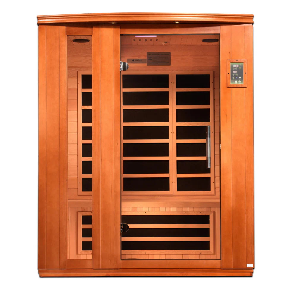 Dynamic "Lugano" 3 Person EMF Far IR Sauna (DYN-6336-02)
