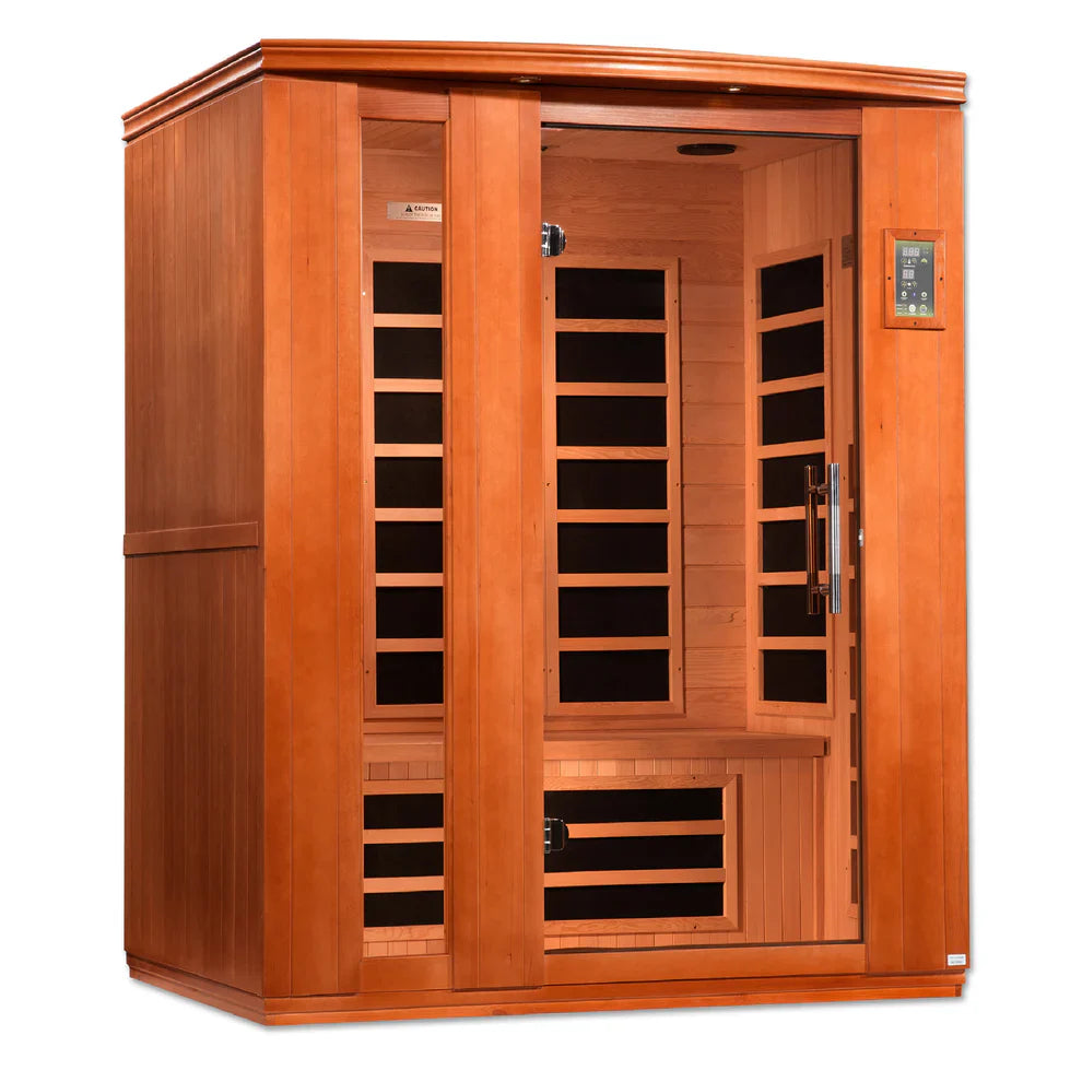 Dynamic "Lugano" 3 Person EMF Far IR Sauna (DYN-6336-02)