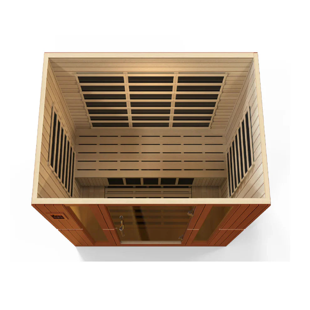 Dynamic "Bergamo" 4 Person EMF Far IR Sauna (DYN-6440-01)