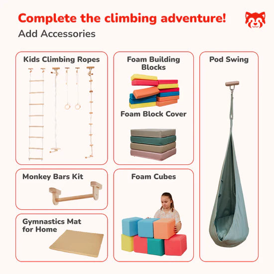 Indoor Climbing Wall by Wood and Hearts