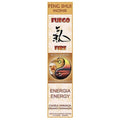 Fire Energy Feng Shui Orange Cinnamon Incense Sticks by Flaires - 3 PACK