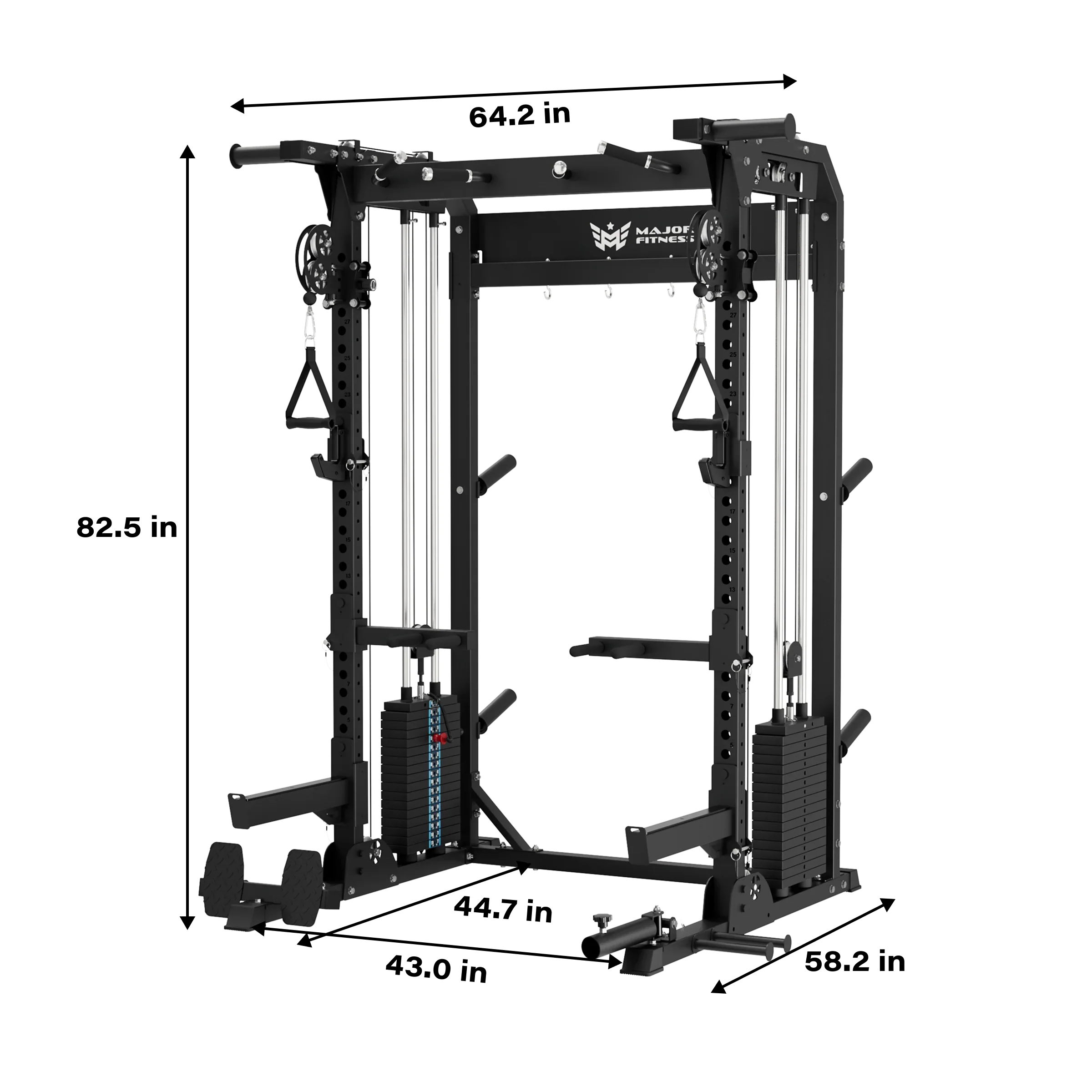 Major Fitness B52 All-In-One Home Gym Smith Machine
