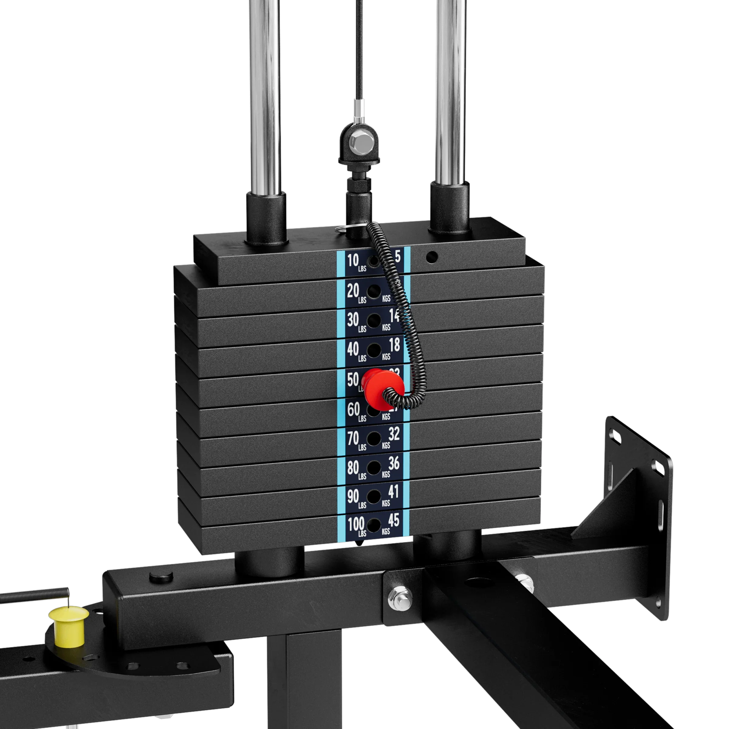 Major Fitness F35 All-In-One Home Gym Wall-Mount Folding Power Rack
