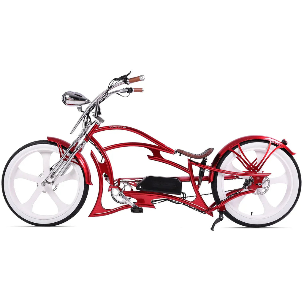Tracer Raptor Pro DS 800W Stretch Cruiser Ebike *PREORDER*