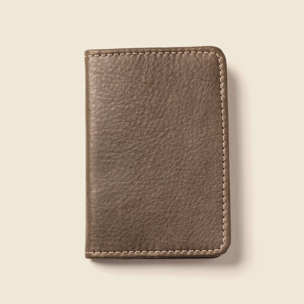 Compact Bifold with RFID Protection - Grey