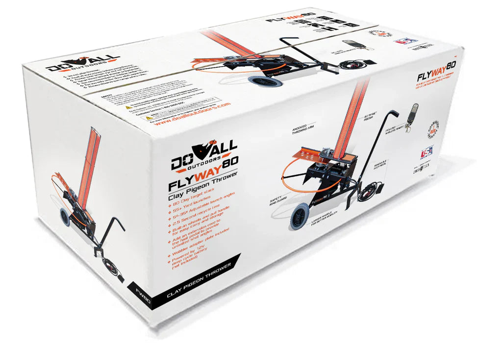 Flyway 80 Auto Clay Pigeon Thrower by Do All Outdoors