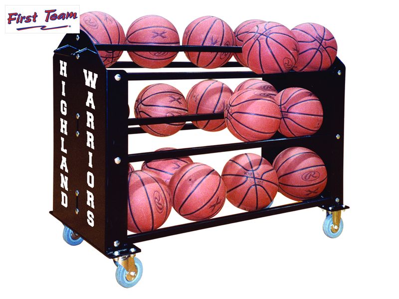Ball Hog™ Heavy Duty Ball Cart by First Team