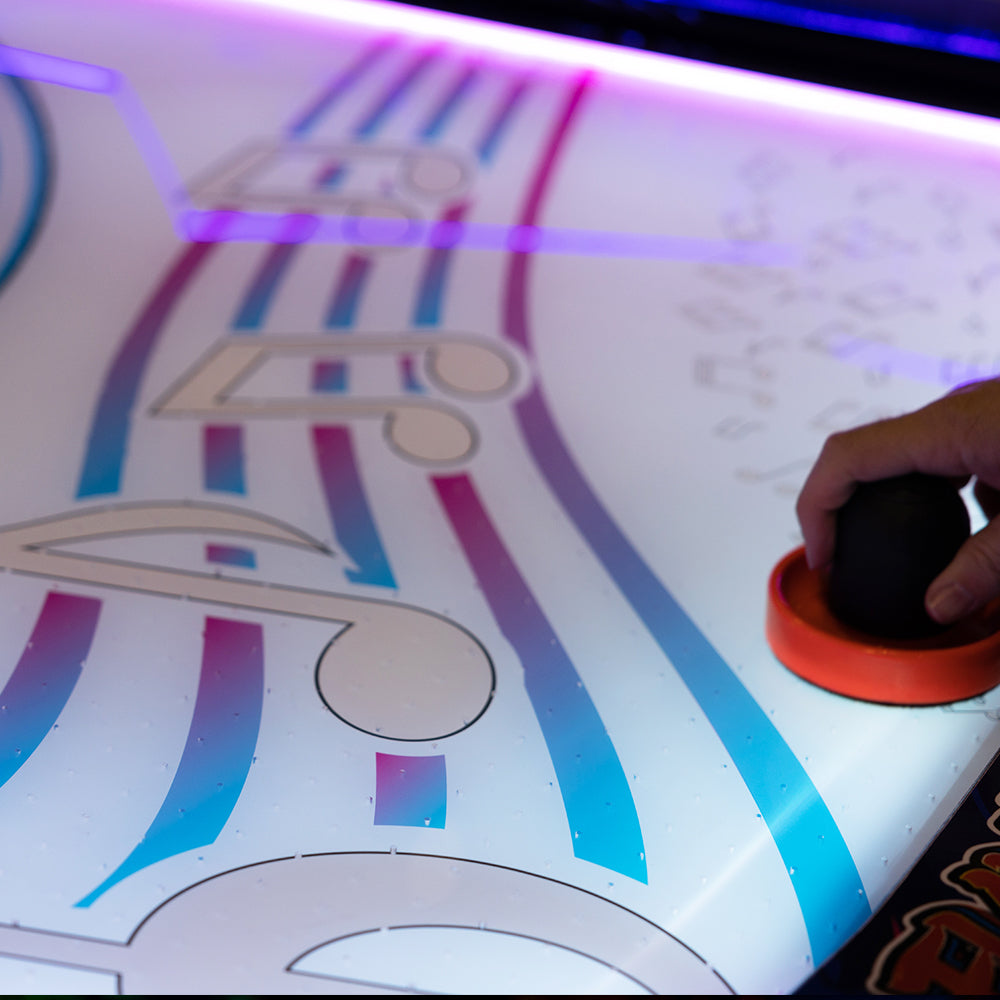 Funky Beatz Curved Air Hockey Table by Benchmark Games