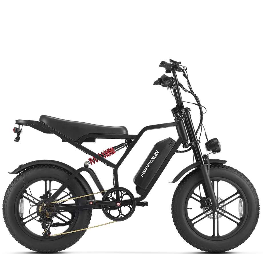 HappyRun Tank G60 1500W Electric Dirt Bike Fat Tire All Terrain