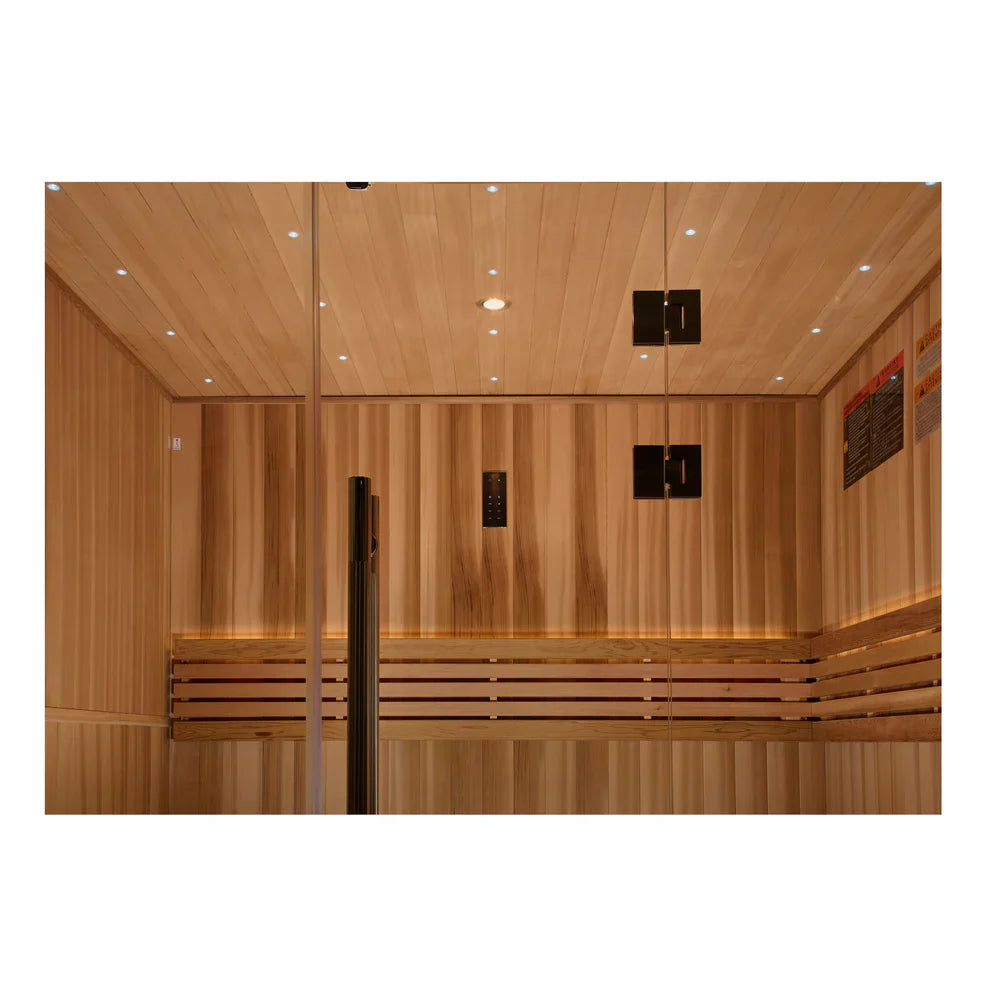 Golden Designs Copenhagen 3 Person Traditional Sauna