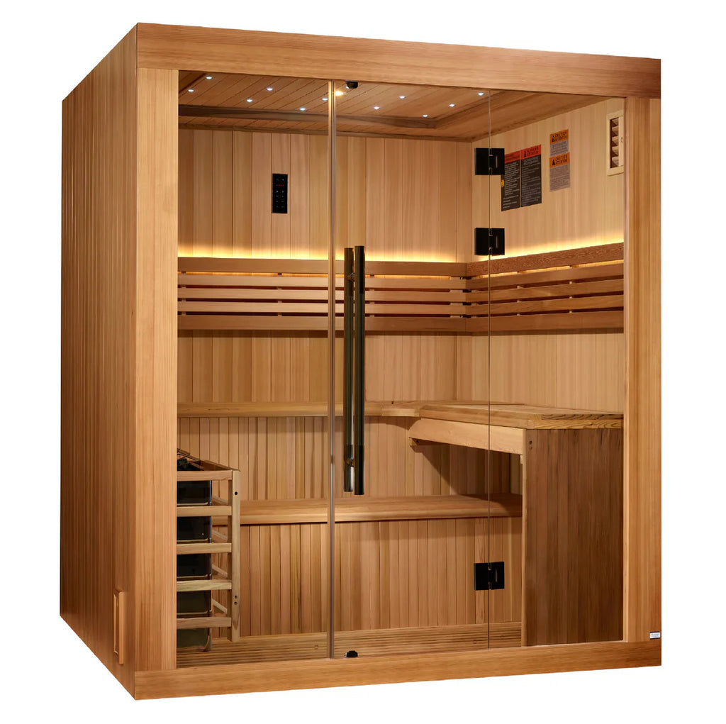Golden Designs Osla 6 Person Traditional Sauna