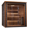 Golden Designs Bergen 6 Person Outdoor-Indoor Traditional Sauna