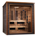 Golden Designs Karlstad 6 Person Outdoor-Indoor PureTech™ Hybrid Full Spectrum Sauna