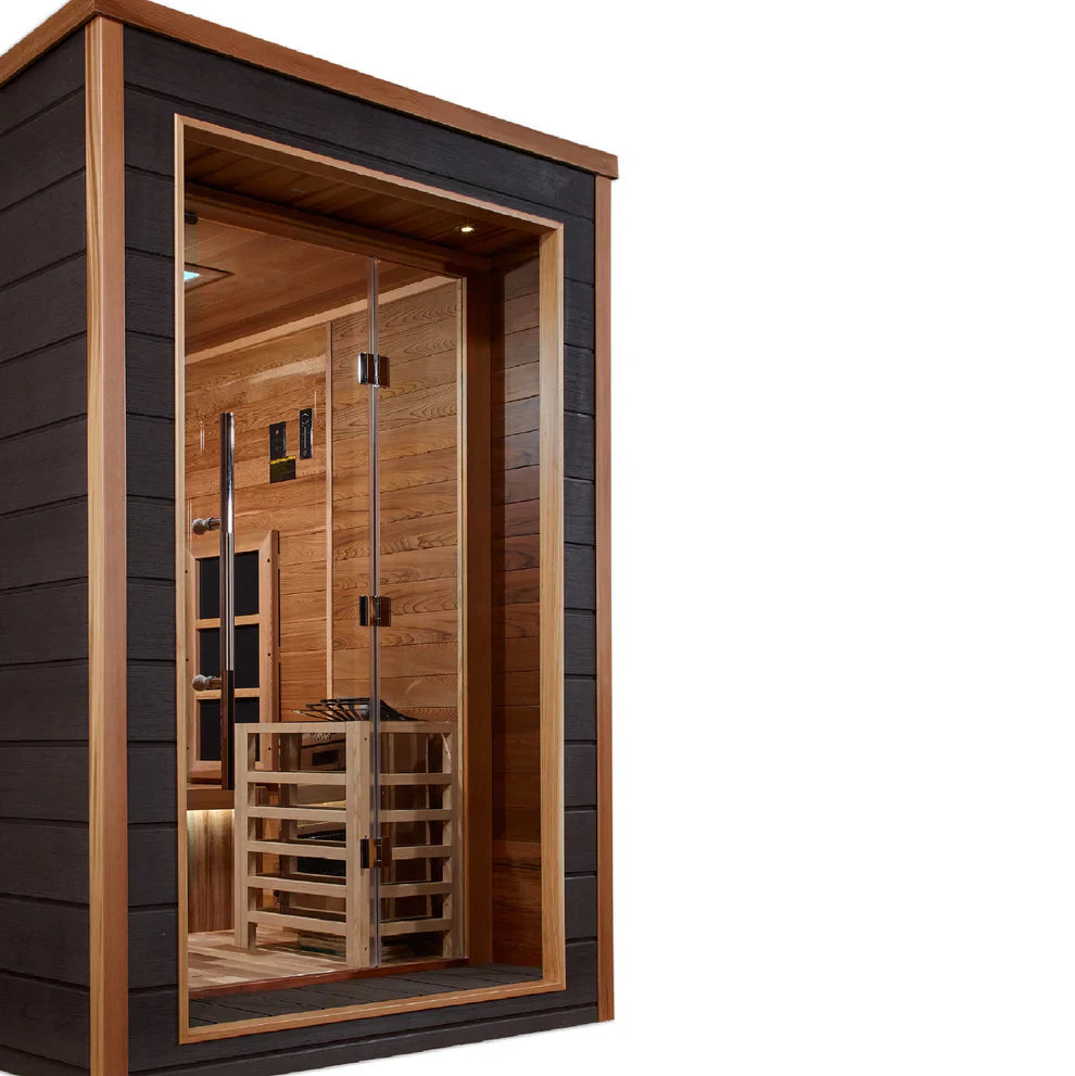 Golden Designs Karlstad 6 Person Outdoor-Indoor PureTech™ Hybrid Full Spectrum Sauna