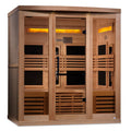 Golden Designs "Reserve Edition" 6 Person Near Zero EMF Full Spectrum with Himalayan Salt Bar (GDI-8260-01)