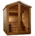 Golden Designs Kaarina 6 Person Barn Outdoor Traditional Sauna
