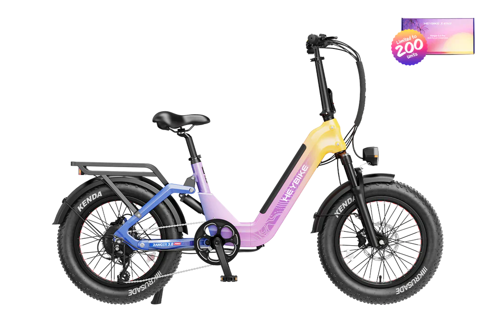 Heybike RANGER 3.0 PRO Electric Bike - Top Speed 28 MPH