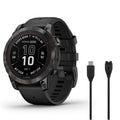 Garmin Fenix 7 Pro Sapphire Solar | Solar Powered Smartwatch w/ ECG