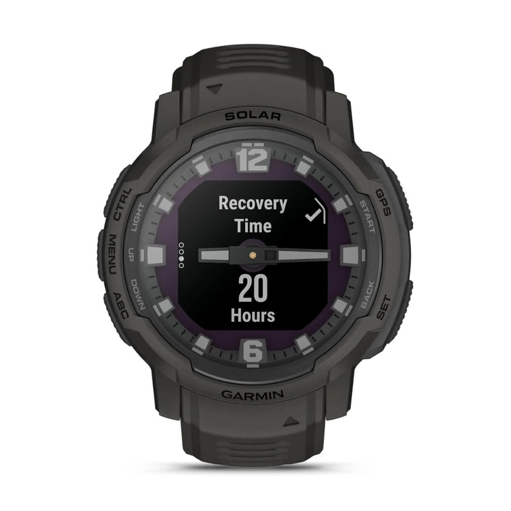 Garmin Instinct Crossover Solar | Hybrid Smartwatch w/ GPS
