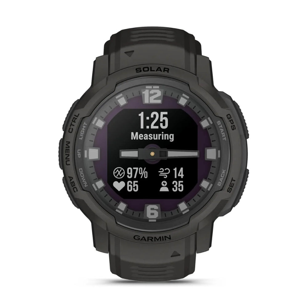 Garmin Instinct Crossover Solar | Hybrid Smartwatch w/ GPS