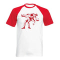 2025 New Men's T Shirt Mysterious Wrestling prints Casual Loose Handsome raglan Short Sleeve O Neck Cotton Men Shirts Tee Tops