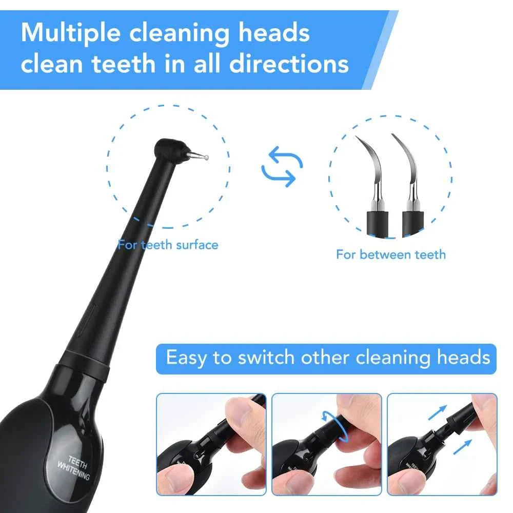 Electric Sonic Dental Calculus Remover Whitener Scaler LED Display Tooth Cleaner Rechargeable Tartar Tool Whitening Teeth Care