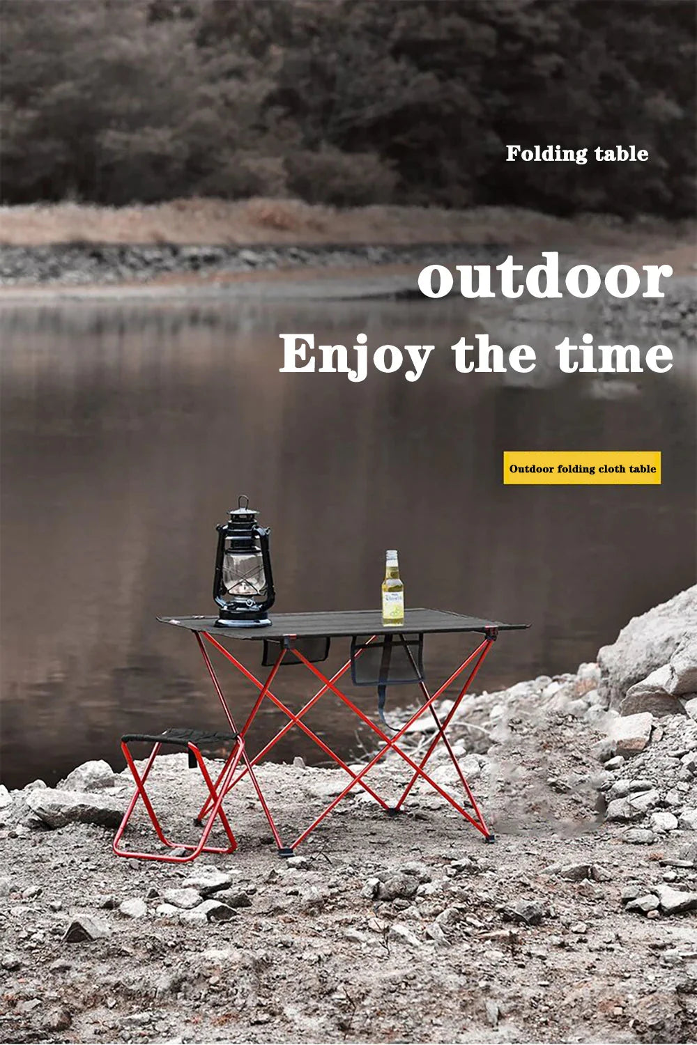Portable Foldable Table Camping Outdoor Furniture Computer Bed Tables Picnic 6061 Aluminium Alloy Ultra Light Folding Desk
