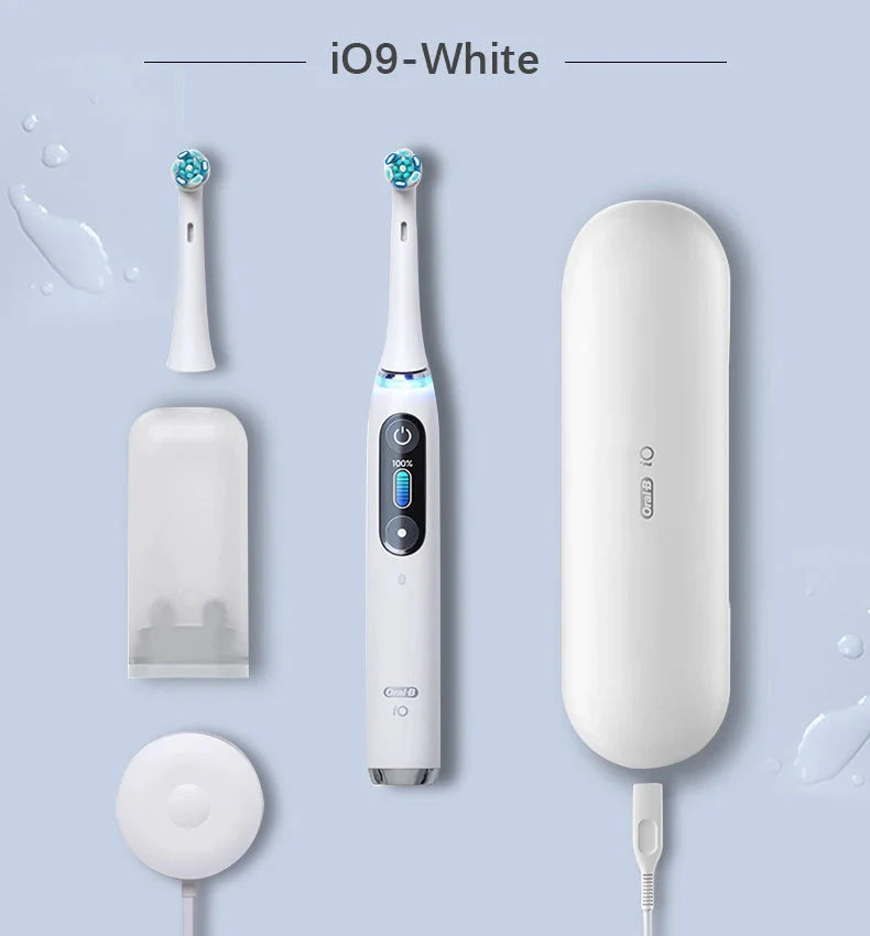 Oral B Electric Toothbrush IO Series Rechargable Waterproof Smart Rotating Timing Electronic Tooth Brushes iO2 iO3 iO4 iO7 iO9