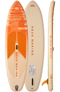 Aqua Marina Halo Lightweight Paddleboard - SUP with Paddle and PicoPack™ Backpack