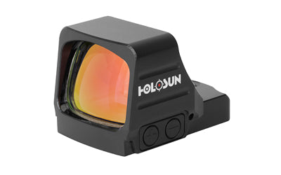 Holosun Technologies 407COMP |  Gold Dot |  Open Pistol Sight |  6 MOA Dot |  1X Magnification |  Anodized Finish |  Black