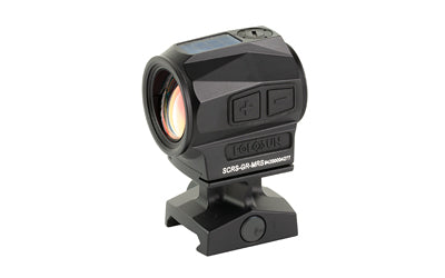 Holosun Technologies SCRS |  Green Dot Sight |  Non-Magnified |  Fits 509T Footprint |  Green Ring & 2 MOA Dot |  Matte Finish |  Black |  Solar with 2032 Battery