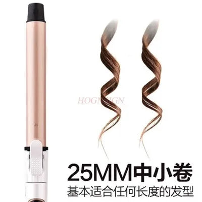 Professional Large Barrel Electric Hair Curler - Ceramic Dual-Use Rotating Curling Iron
