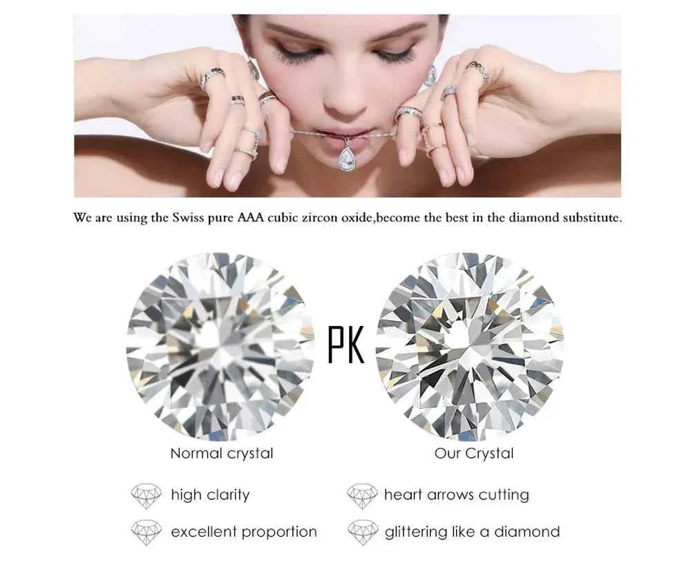 SUNSLL Cubic Zircon Rotatable Crown Cross Pendant Necklaces Classic Stainless Steel Chain Banquet Party Jewelry For Women Men