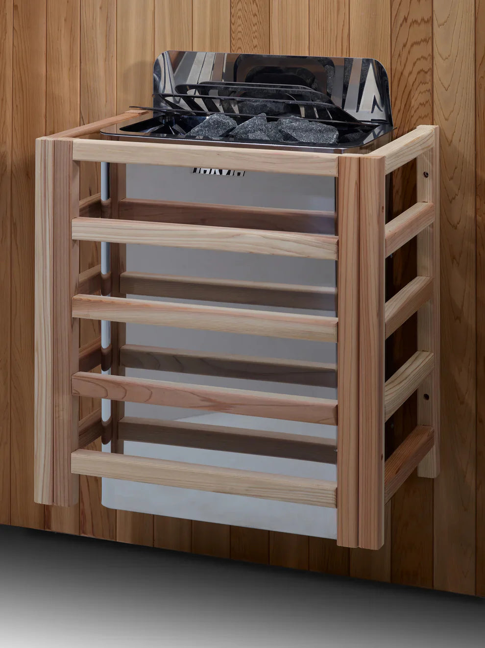 2025 Golden Designs "Toledo" 6 Person Hybrid Sauna (Indoor) Full Spectrum and Harvia Traditional Stove (GDI-8360-01)