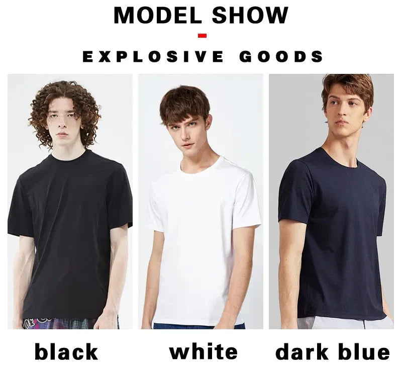 I Like My Motorcycle And Maybe 3 People T-Shirts Men Casual Loose Clothing Oversized Summer Tops Cotton Cartoon Mens Tshirts