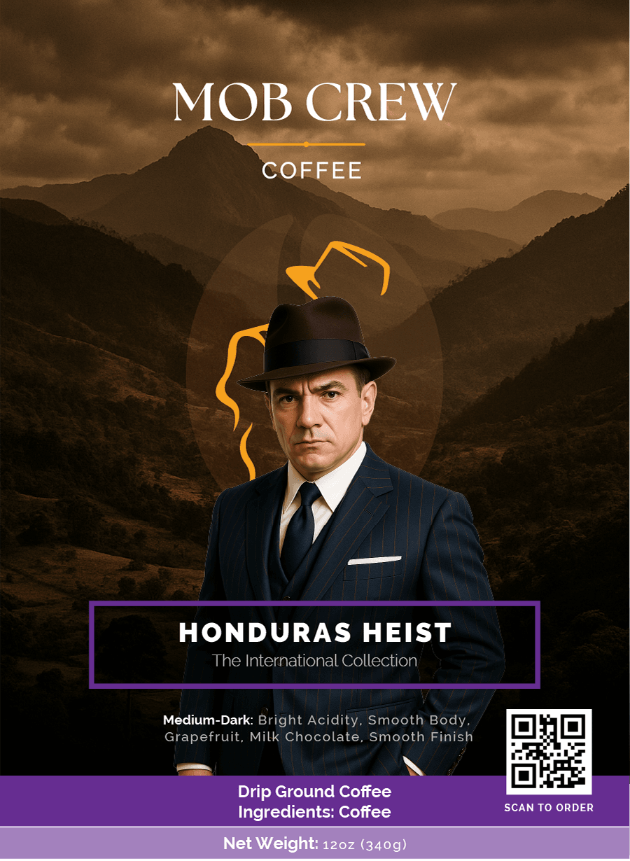 Honduras Heist Medium Dark Coffee: Uncover the Flavors of a 12oz Coffee Caper