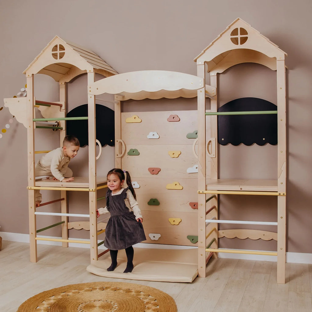 Large Indoor Playground by Wood and Hearts