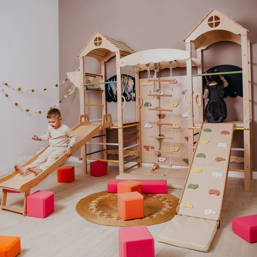 Large Indoor Playground by Wood and Hearts