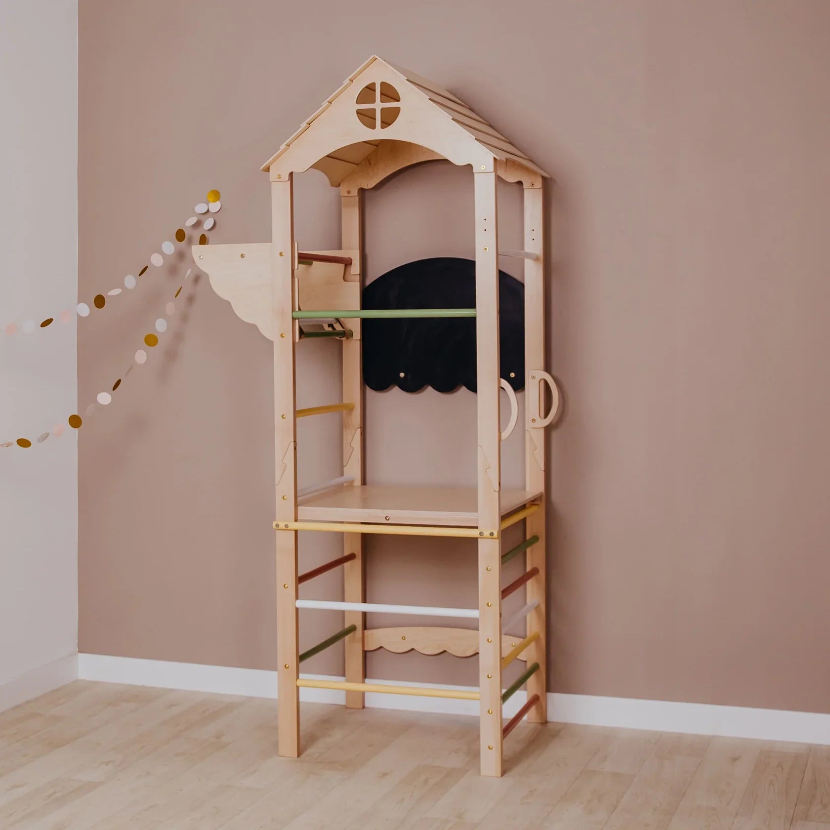 Toddler Indoor Playground by Wood and Hearts
