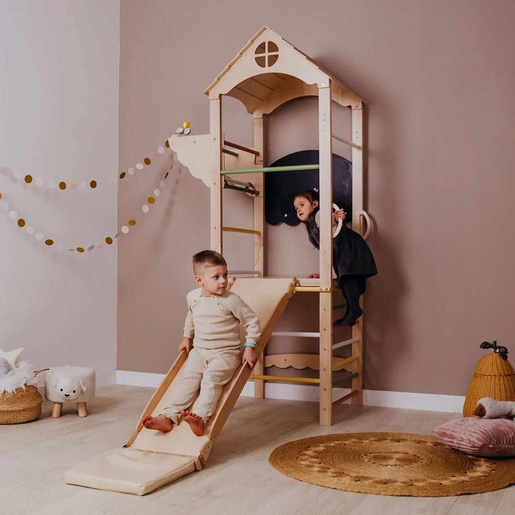 Toddler Indoor Playground by Wood and Hearts