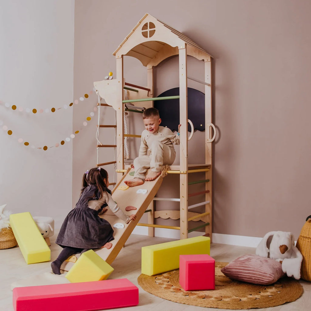 Toddler Indoor Playground by Wood and Hearts