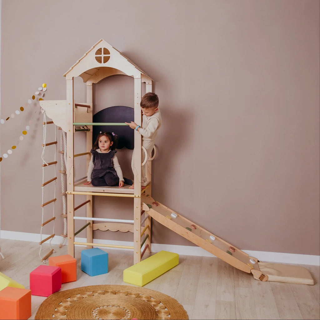 Toddler Indoor Playground by Wood and Hearts