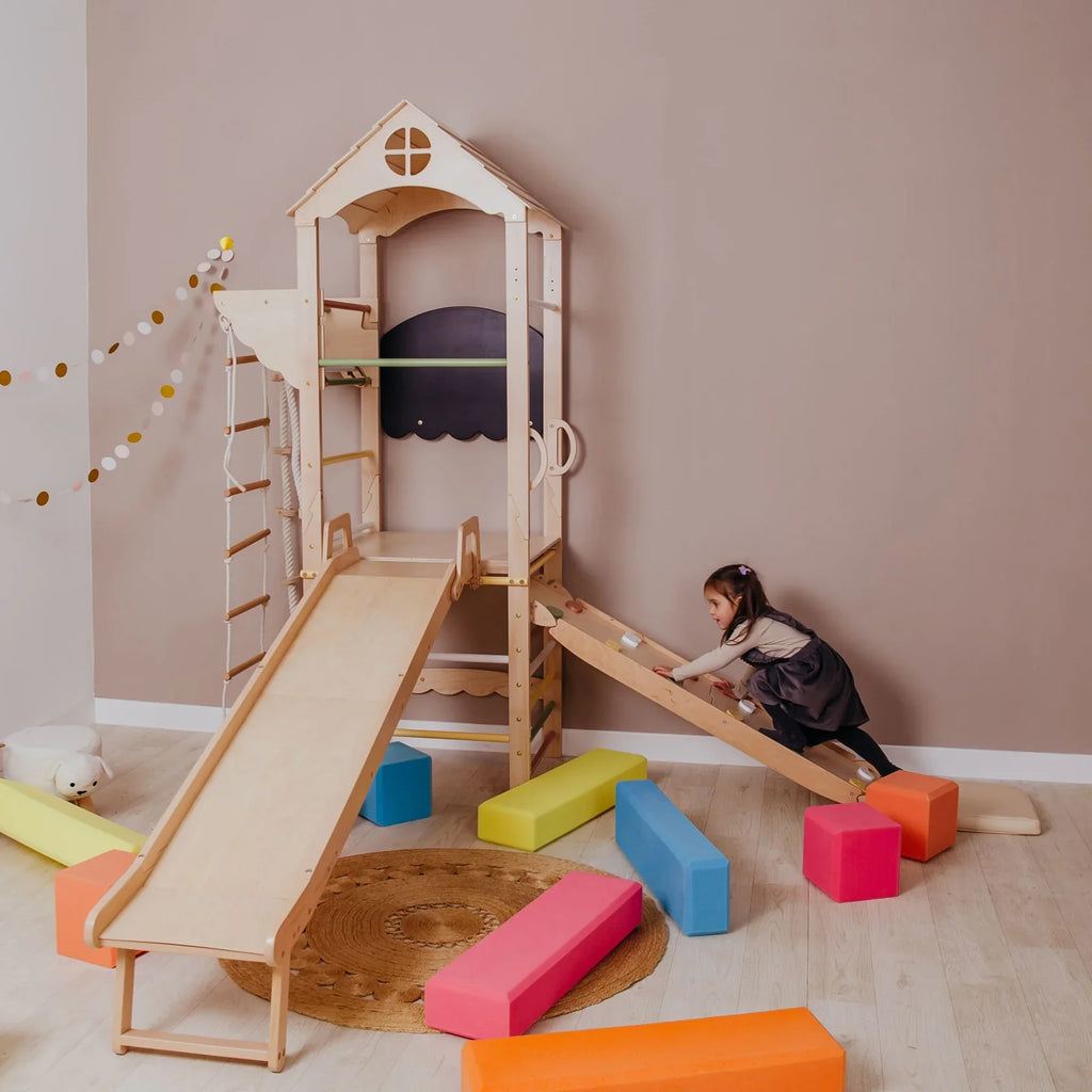 Toddler Indoor Playground by Wood and Hearts