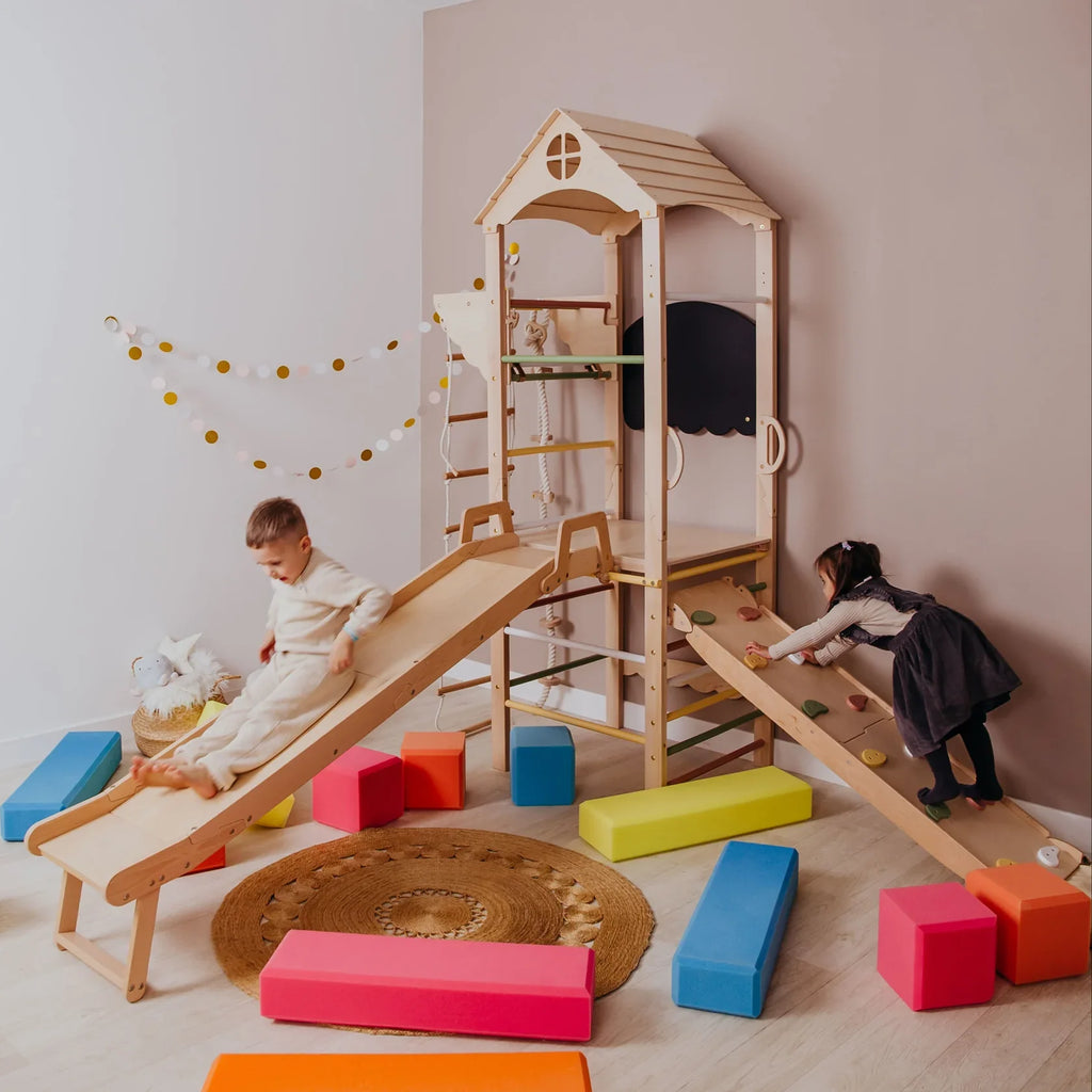 Toddler Indoor Playground by Wood and Hearts